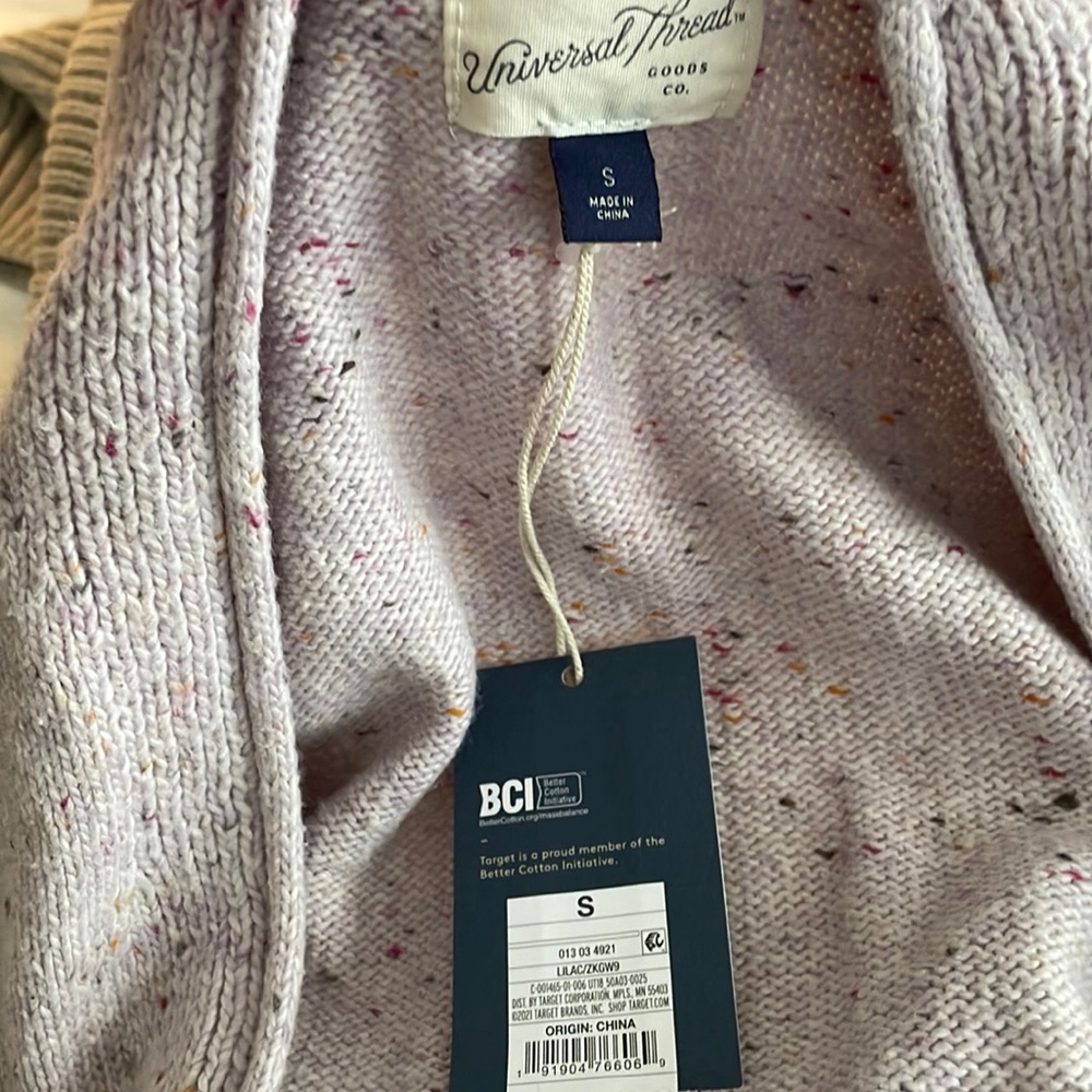 Target Universal Threads Button-Front Grandpa Cardigan size S NWT NBW - Picture 2 of 4